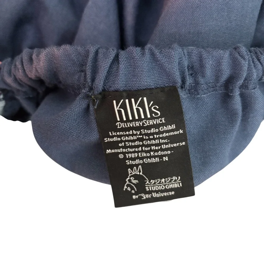 Toddler Girl's Kiki's Delivery Service Witch Dress‎ Pinafore Ruffle Blue Size 2T - Picture 5 of 7